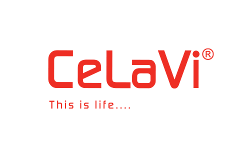 CeLaVi-logo med teksten 'This is life...'